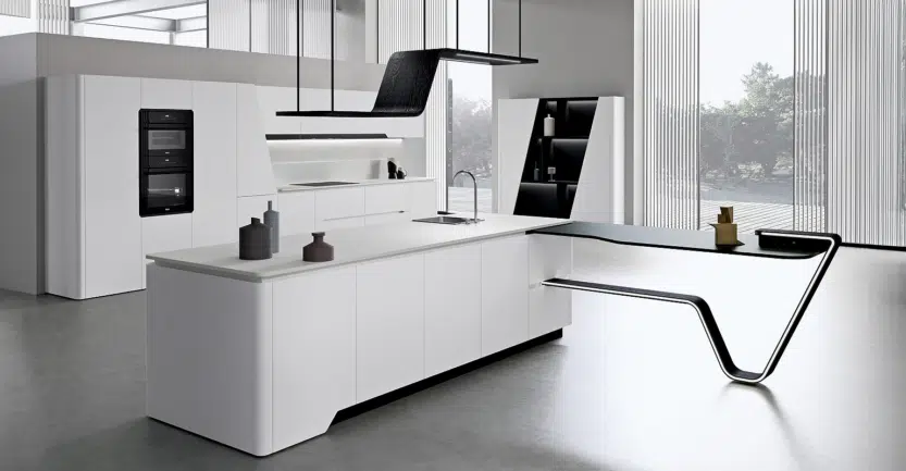 Modèle vision designer par pininfarina, une des plus belles cuisines italiennes