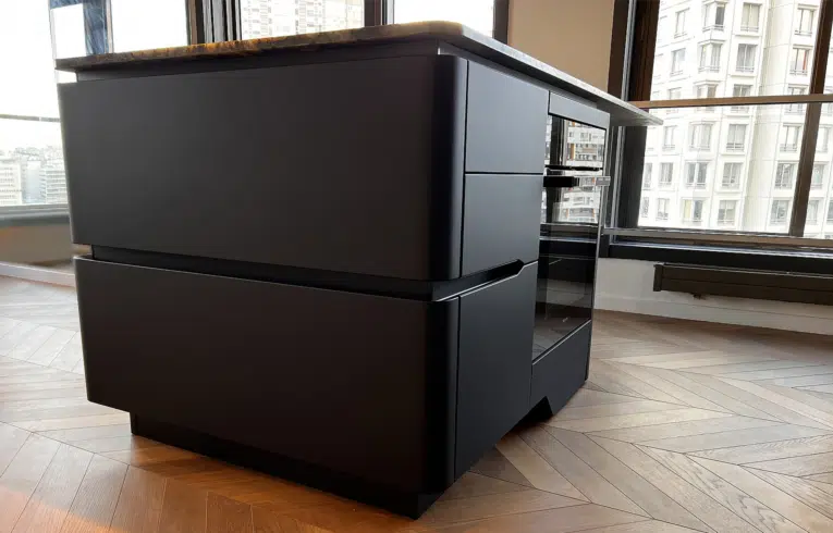 cuisine haut gamme à Paris 15ème avec îlot central