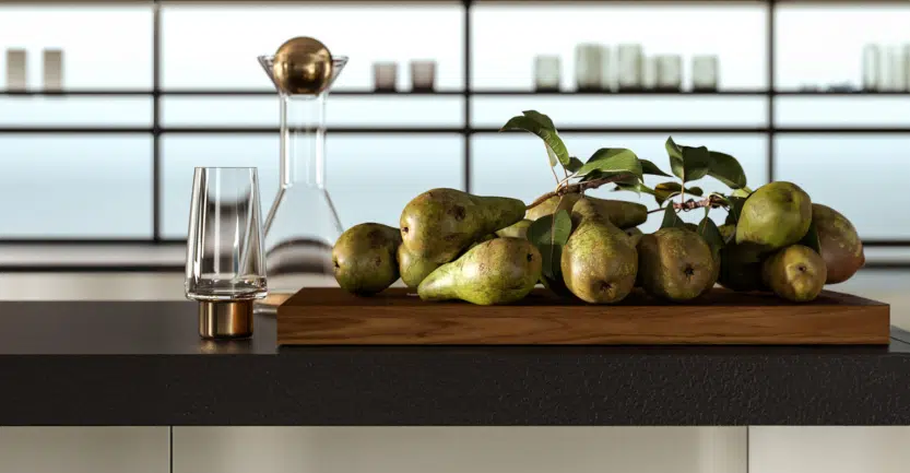 plan d'ambiance réalisé par une cuisiniste à paris