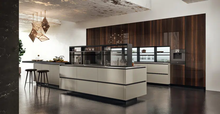 cuisine de luxe moderne avec système M