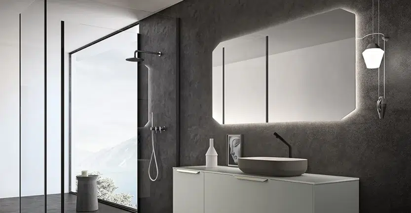 accessoires salle de bain de luxe minimaliste