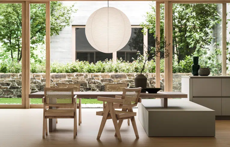 Cuisine moderne haut de gamme ouverte