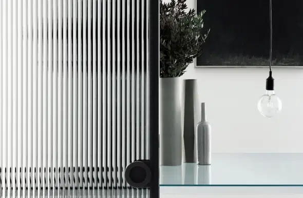 Porte vitrée intérieur par des professionnels