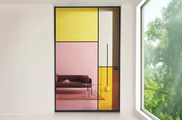 Porte vitrée d'intérieur rénovation