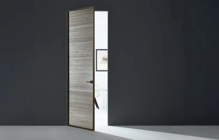 Porte battante vitrée modèle sherazade swing plain mono