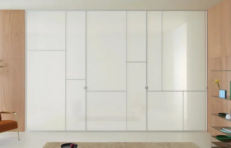 Porte pivotante vitrée modèle sherazade spin patchwrok